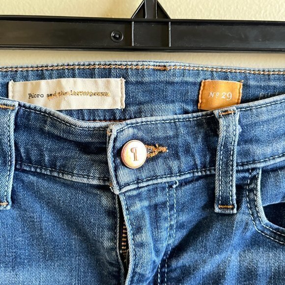 Anthropologie Pilcro and the Letterpress Women's Ankle Skinny Jeans Blue Size 29 - Picture 3 of 10